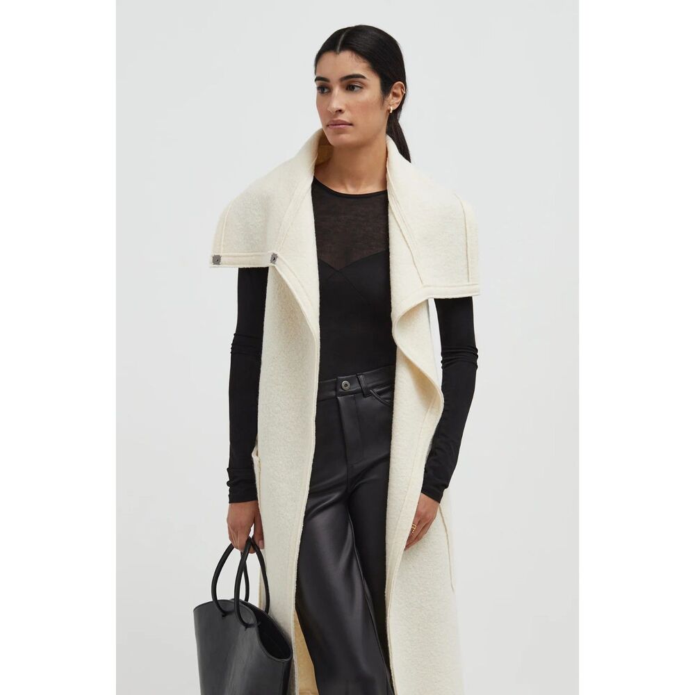 Marcella Long Wool Erica Vest
